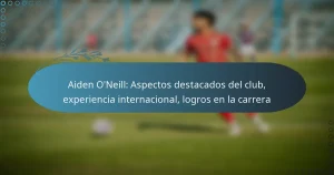 Read more about the article Aiden O’Neill: Aspectos destacados del club, experiencia internacional, logros en la carrera