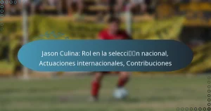 Read more about the article Jason Culina: Rol en la selección nacional, Actuaciones internacionales, Contribuciones