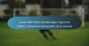 Read more about the article Lucas Neill: Roles de liderazgo, logros en clubes, momentos destacados de la carrera